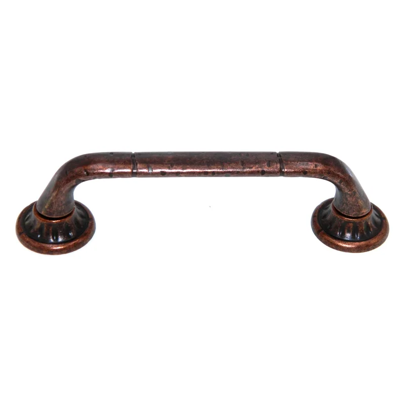 Amerock Ambrosia Rustic Bronze 3 3/4" (96mm) Ctr. Cabinet Handle BP4483-RBZ