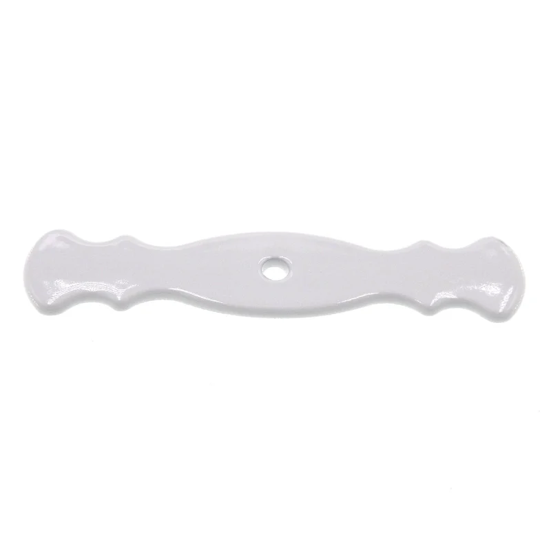 Amerock Anniversary Gloss White 3 5/8" Cabinet Knob Backplate BP885-GW