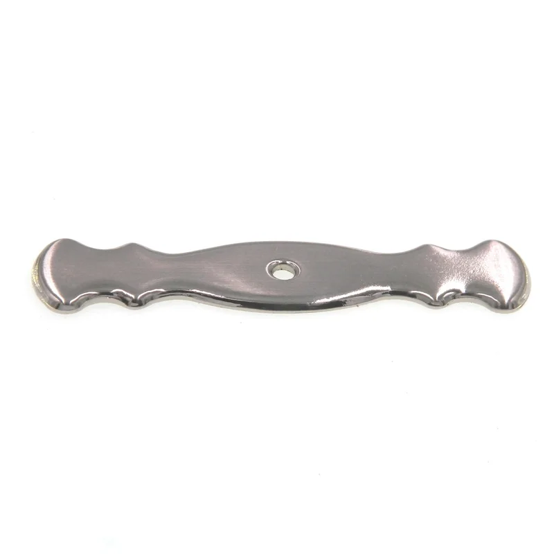 Amerock Anniversary Sterling Nickel 3 5/8" Cabinet Knob Backplate BP885-G9