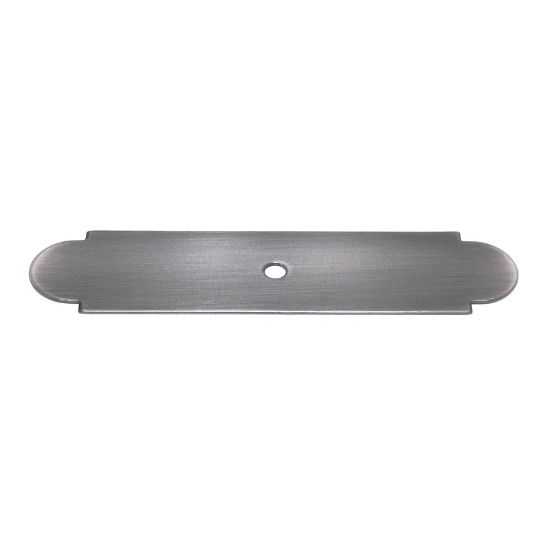 Amerock Antique Silver 4 Inch Steel Cabinet Knob Backplate BP19207AS