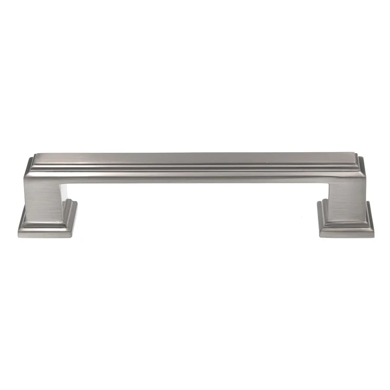 Amerock Appoint 3 3/4" (96mm) Ctr Cabinet Arch Pull Satin Nickel BP36759G10