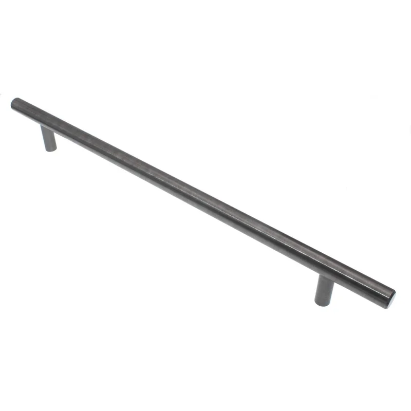 Amerock Bar Pulls 10 1/16" (256mm) Ctr Cabinet Bar Pull Gunmetal BP40519GM
