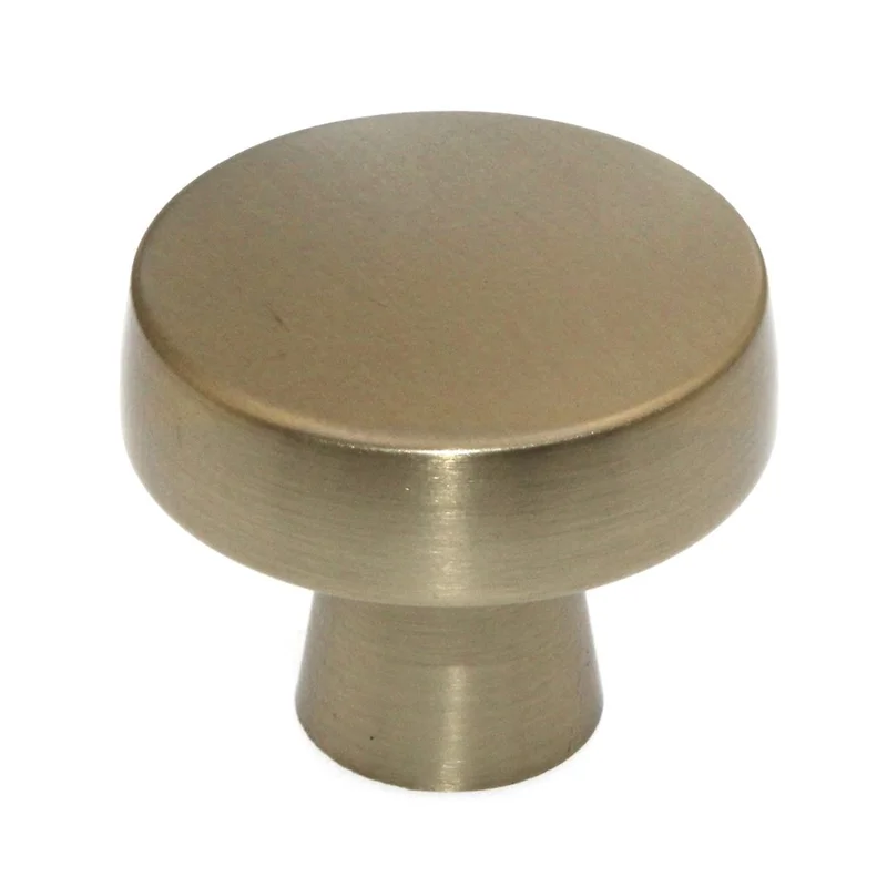 Amerock Blackrock 1 5/8" Round Cabinet Knob Golden Champagne BP55272BBZ