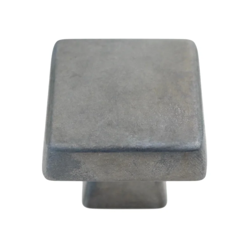 Amerock Blackrock Square Satin Nickel 1-1/8" Cabinet Knob Pull BP55271-G10