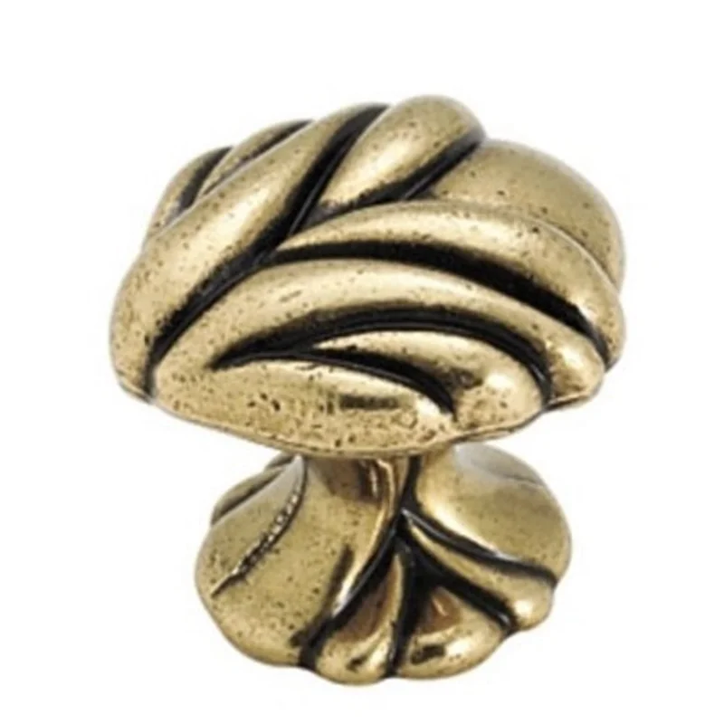 Amerock BP1475-R1 Regency Brass 1 3/8" Cabinet Knob Pulls Expressions