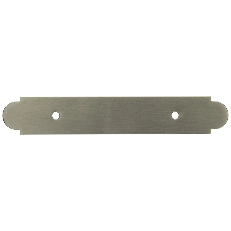 Amerock BP19208-G10 Satin Nickel Rectangle 3"cc Cabinet Handle Pull Backplate