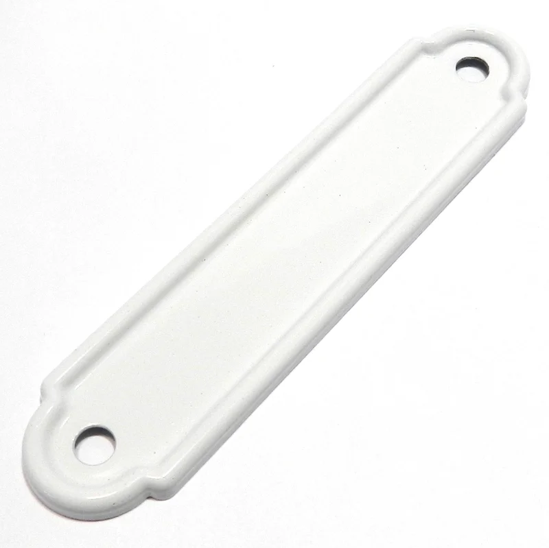 Amerock BP3442-GW Gloss White 3"cc Cabinet Handle Pull BackplateAllison Value