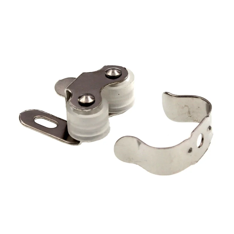 Amerock BP3474-14 Bright Nickel 5/8"cc Cabinet Door Roller Catch BP347414