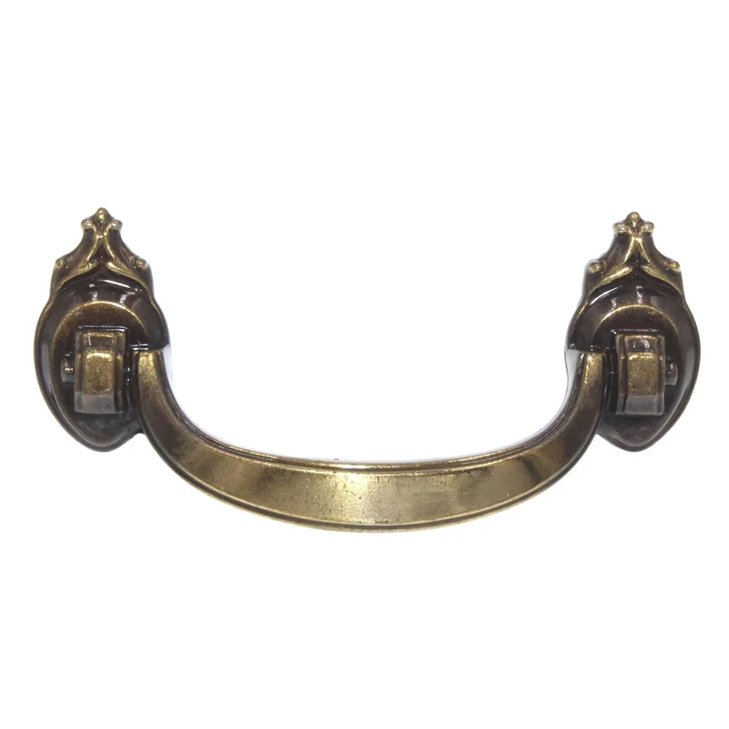 Amerock BP739-AE Antique English 3"cc Fixed Drop Pull Traditional Classics