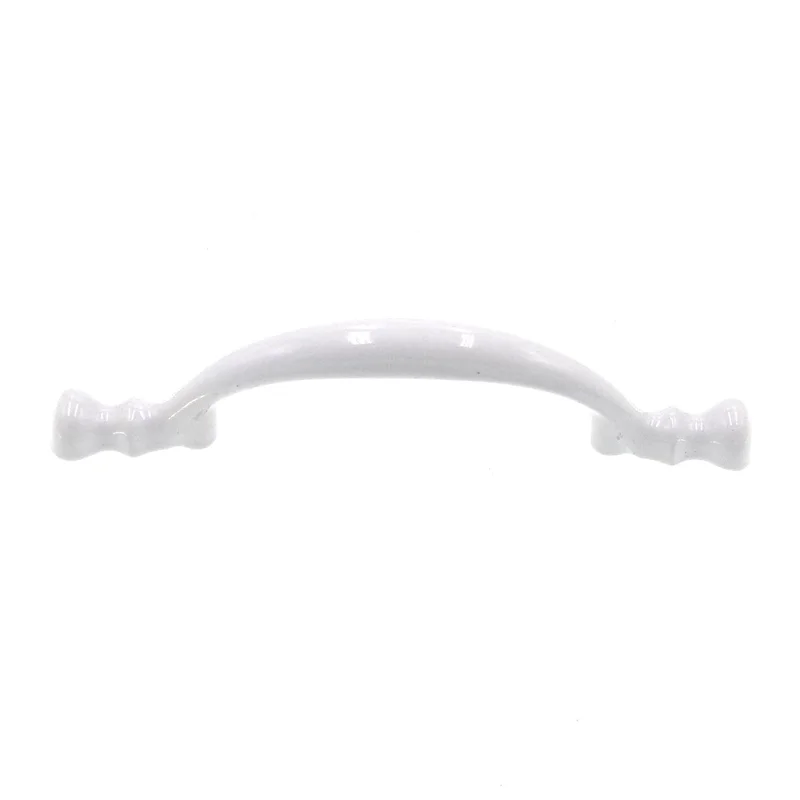 Amerock BP874-GW Gloss White 3"cc Arch Cabinet Handle Pulls Anniversary