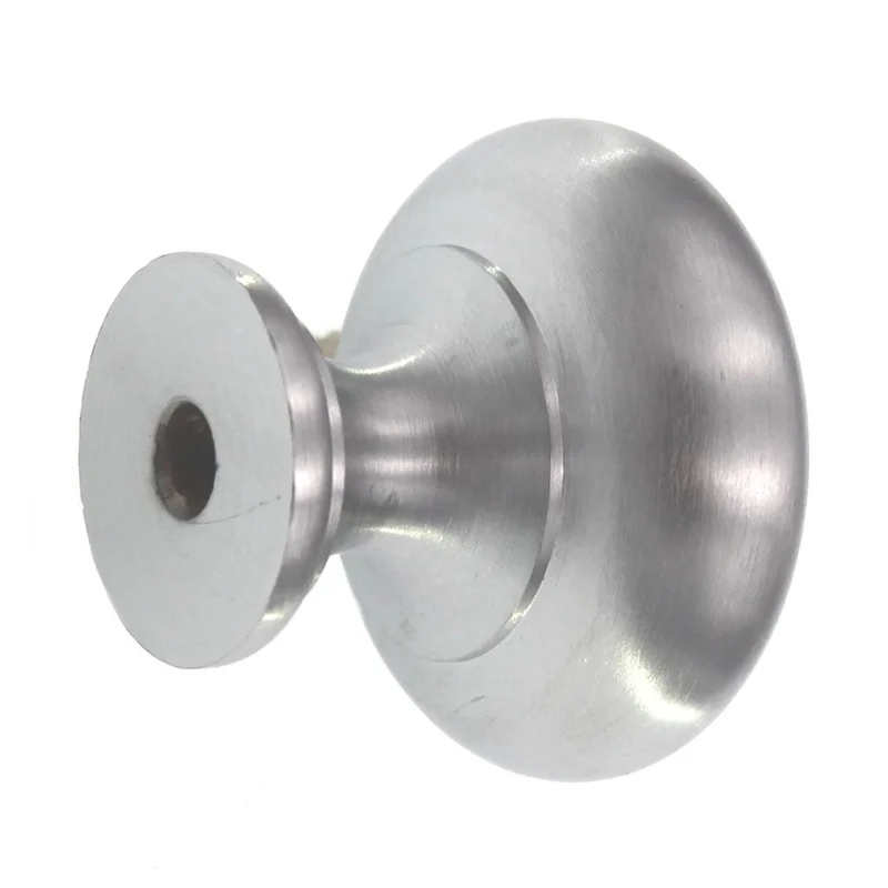 Amerock Brass Classics Brushed Chrome Solid Brass 1 1/4" Cabinet Knob BP1950-26D