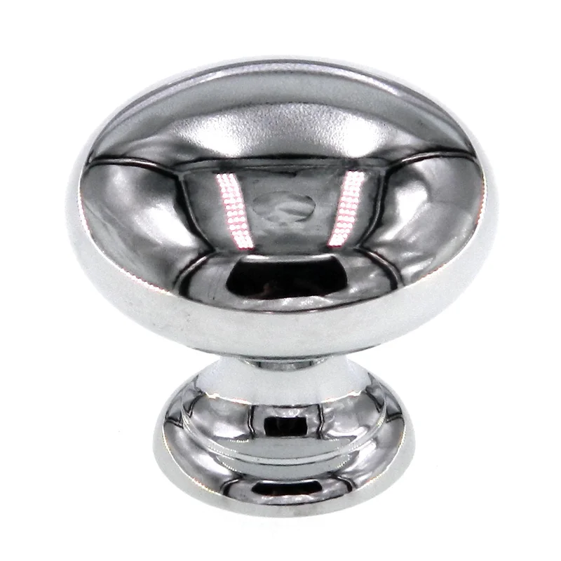 Amerock Brass Classics Chrome Solid Brass 1 1/4" Cabinet Knob BP1950-26