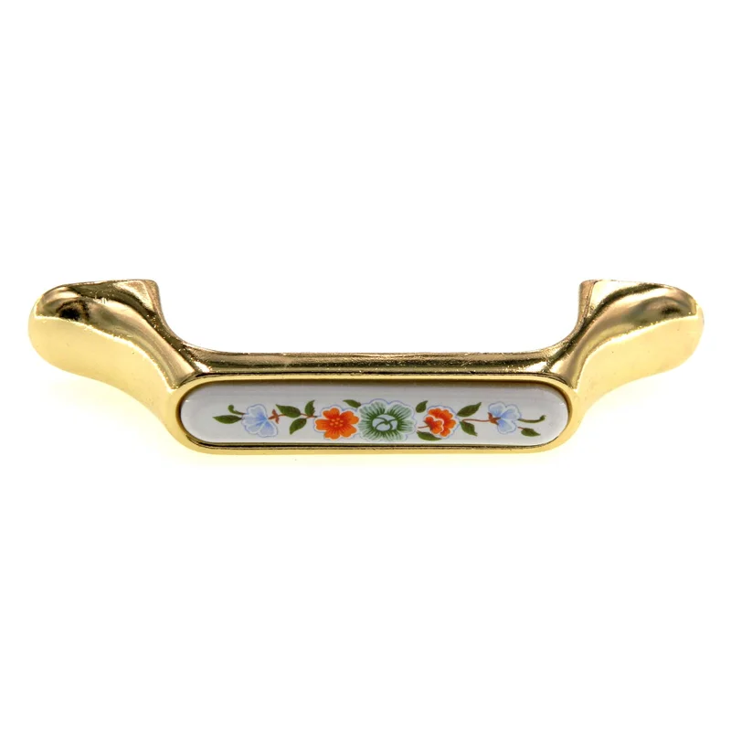 Amerock Bright Brass 3" Ctr. Arch Pull Cabinet Handle BP983-CW4
