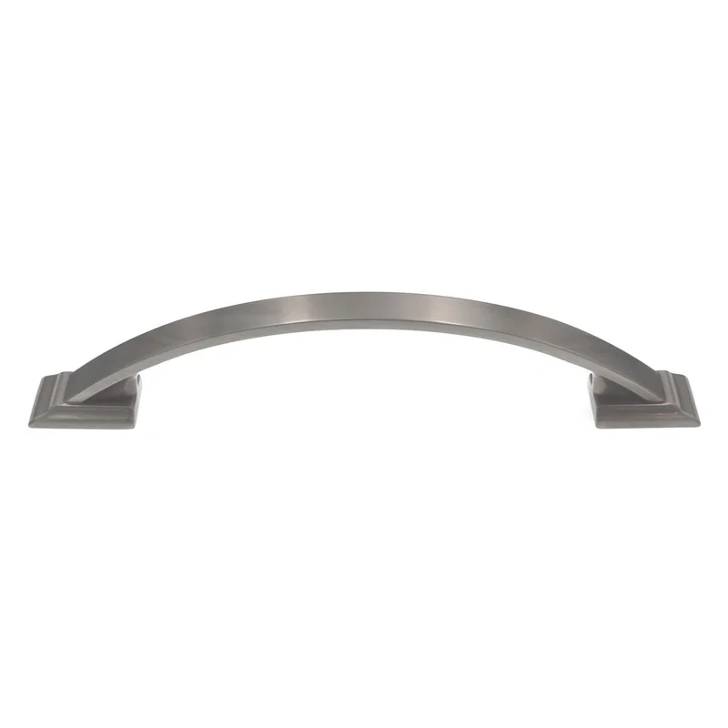 Amerock Candler 5 1/16" (128mm) Ctr Cabinet Arch Pull Satin Nickel BP29363G10