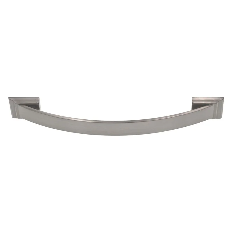 Amerock Candler 6 5/16" (160mm) Ctr Cabinet Arch Pull Satin Nickel BP29364G10