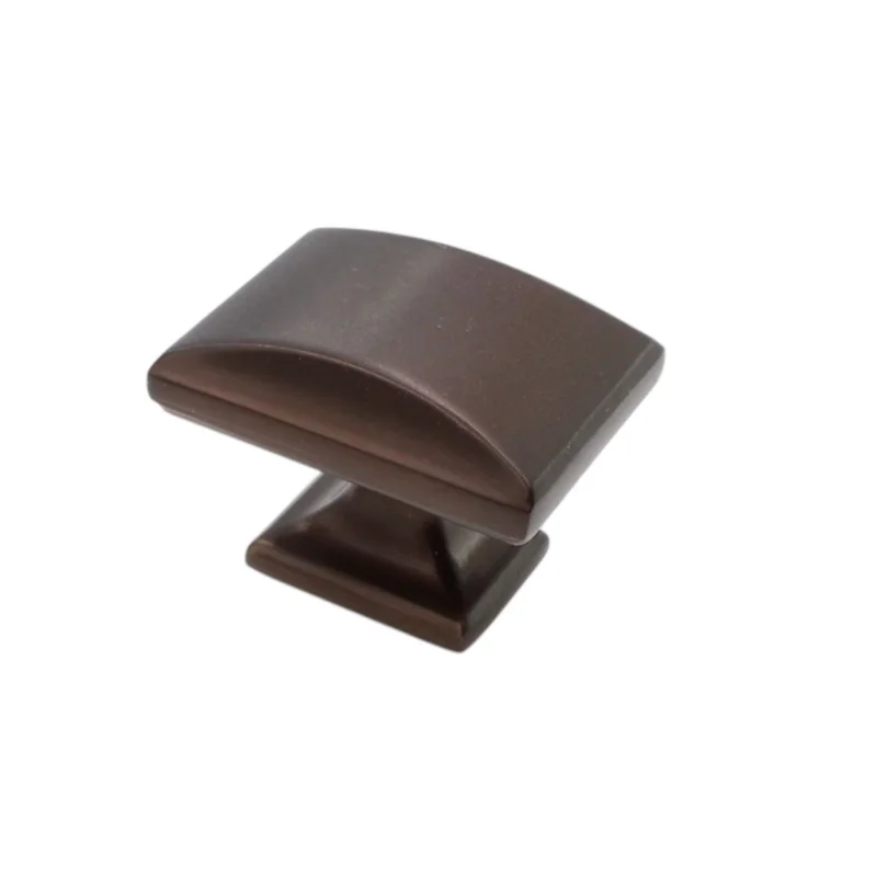 Amerock Candler Caramel Bronze 1 1/2" Square Cabinet Knob BP29368CBZ