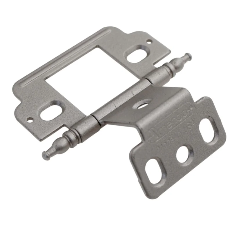 Amerock Champagne Full Inset Partial Wrap Hinge Minaret Tip PK3180TM-CP