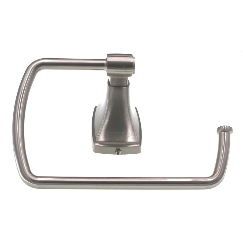 Amerock Clarendon 6 7/8" Bath Swinging Towel Ring Satin Nickel BH26501G10
