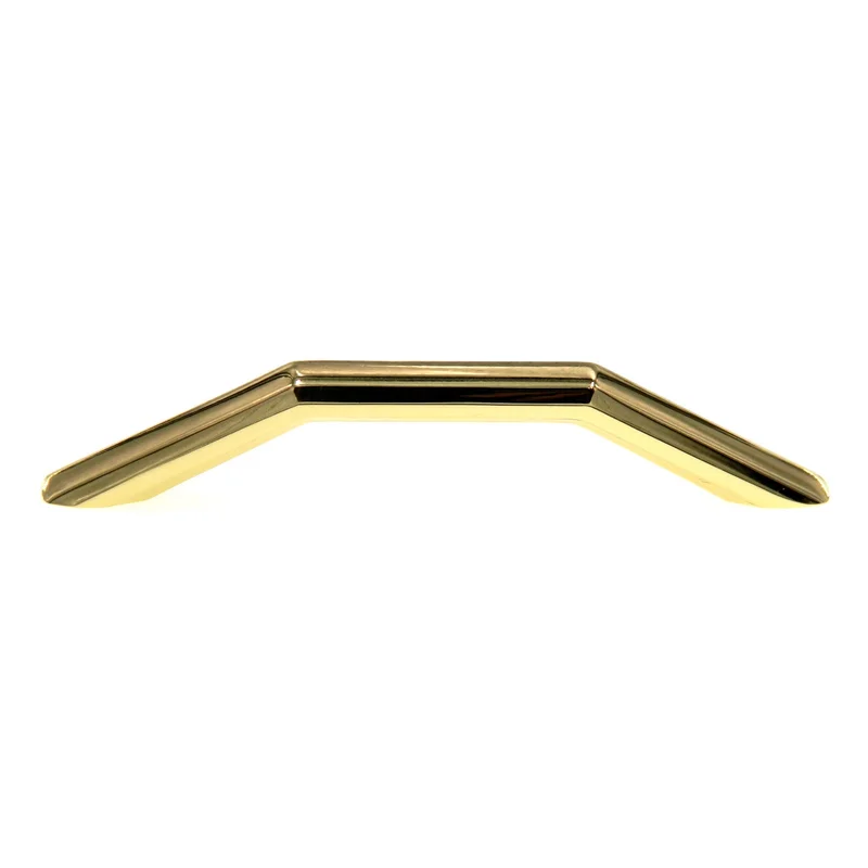 Amerock Classics Bright Brass 3 3/4" (96mm)cc Arch Pull Cabinet Handle BP4267-3