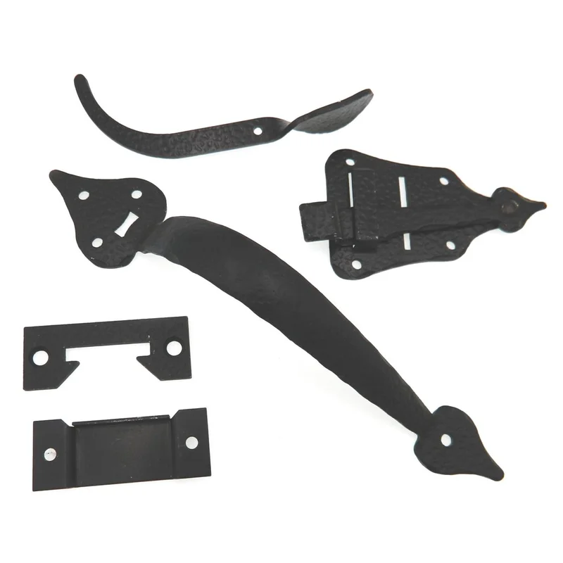 Amerock Colonial Black Cabinet Door Latch Reverse Bevel Box Strike C8512-CB