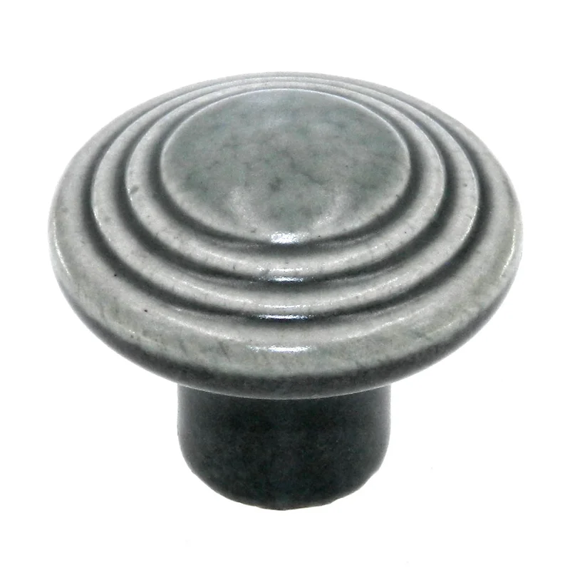 Amerock Colour Washed Ceramics Distressed Green 1 3/8" Cabinet Knob BP1325-DG