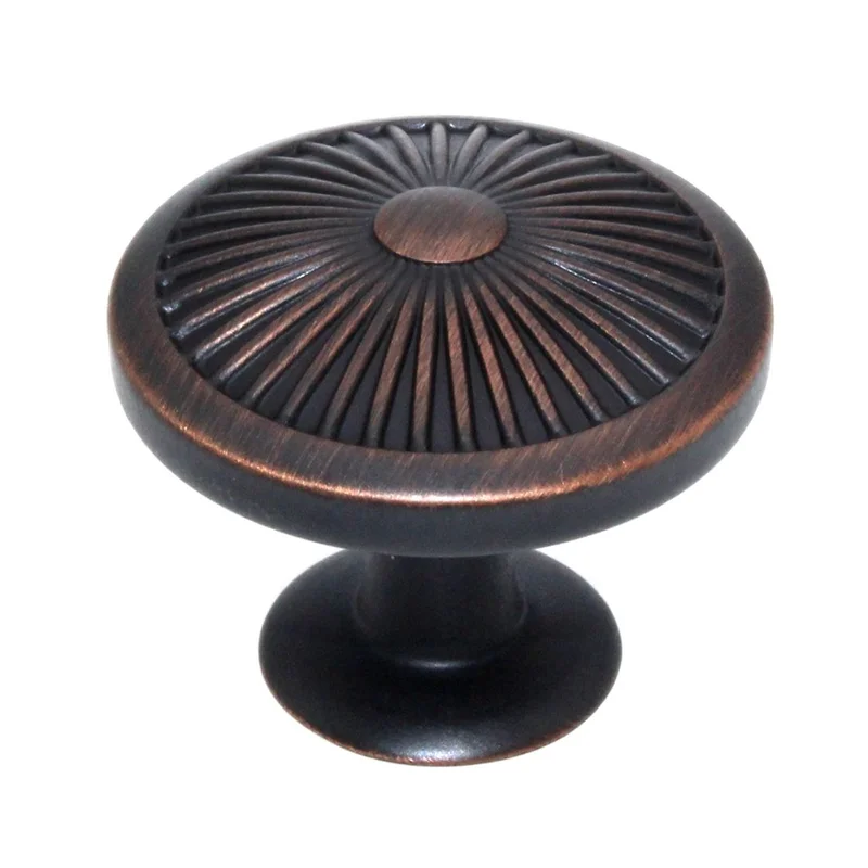 Amerock Crawford 1 3/8" Round Cabinet Knob Oil-Rubbed Bronze BP36613ORB