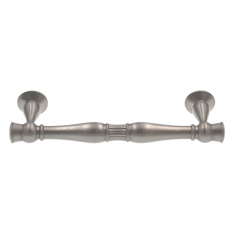 Amerock Crawford 3 3/4" (96mm) Ctr Cabinet Bar Pull Satin Nickel BP36593G10