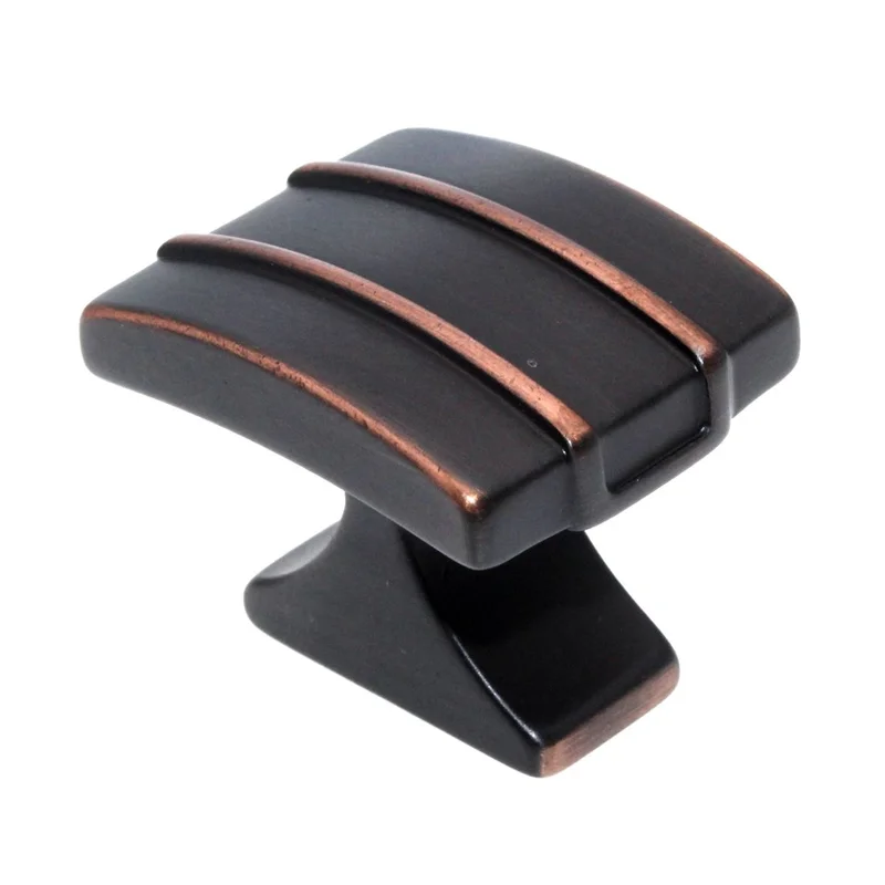 Amerock Davenport 1 1/2" Rectangle Cabinet Knob Oil-Rubbed Bronze BP36602ORB