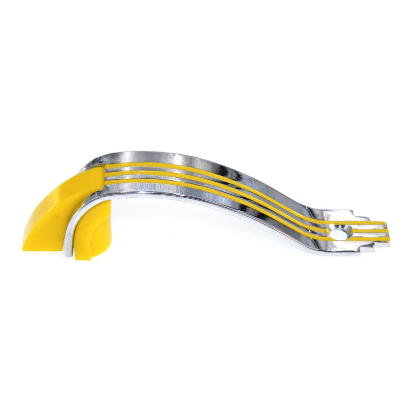Amerock DeLuxe Polished Chromium 2 1/2" Ctr. Stripes Cabinet Arch Pull EO8215-YE