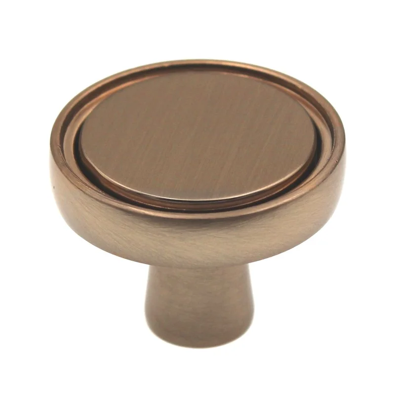 Amerock Destine 1 3/8" Round Cabinet Knob Champagne Bronze BP36857CZ