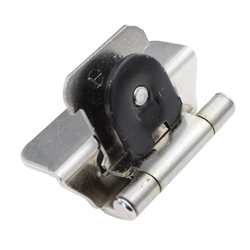 Amerock Double Demountable Cabinet Hinge 1/4" Overlay Sterling Nickel CM8701-G9