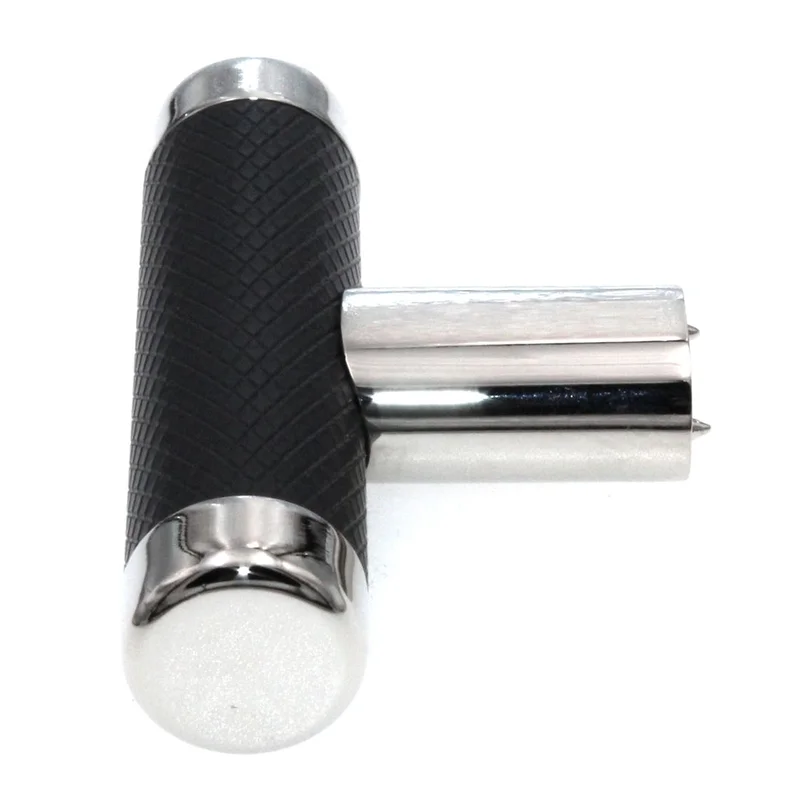 Amerock Esquire 2 5/8" T Bar Knob Polished Nickel Black Bronze BP36556PNBBR