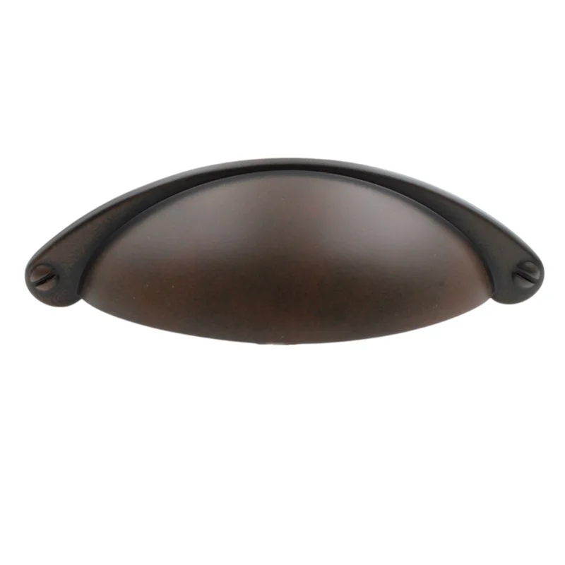 Amerock Essential'Z 2 1/2" (64mm) Ctr Drawer Cup Pull Antique Rust BP9365ART