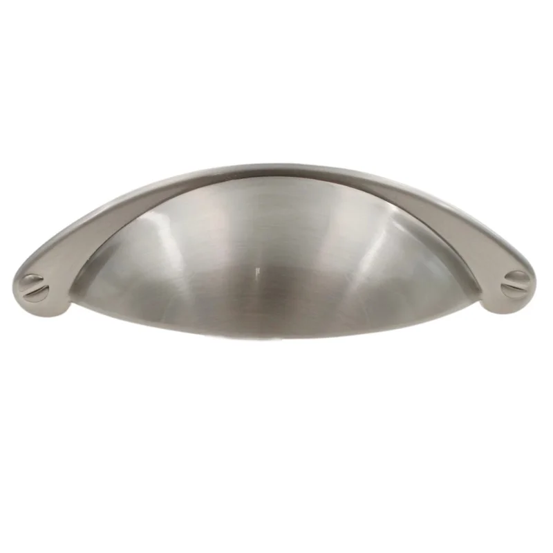 Amerock Essential'Z Satin Nickel 2 1/2" Ctr. Cup Pull Drawer Handle BP9365-G10