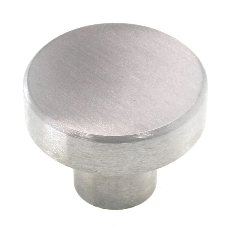 Amerock Essential'Z Stainless Steel Ctr. Round Cabinet Handle BP26200SS