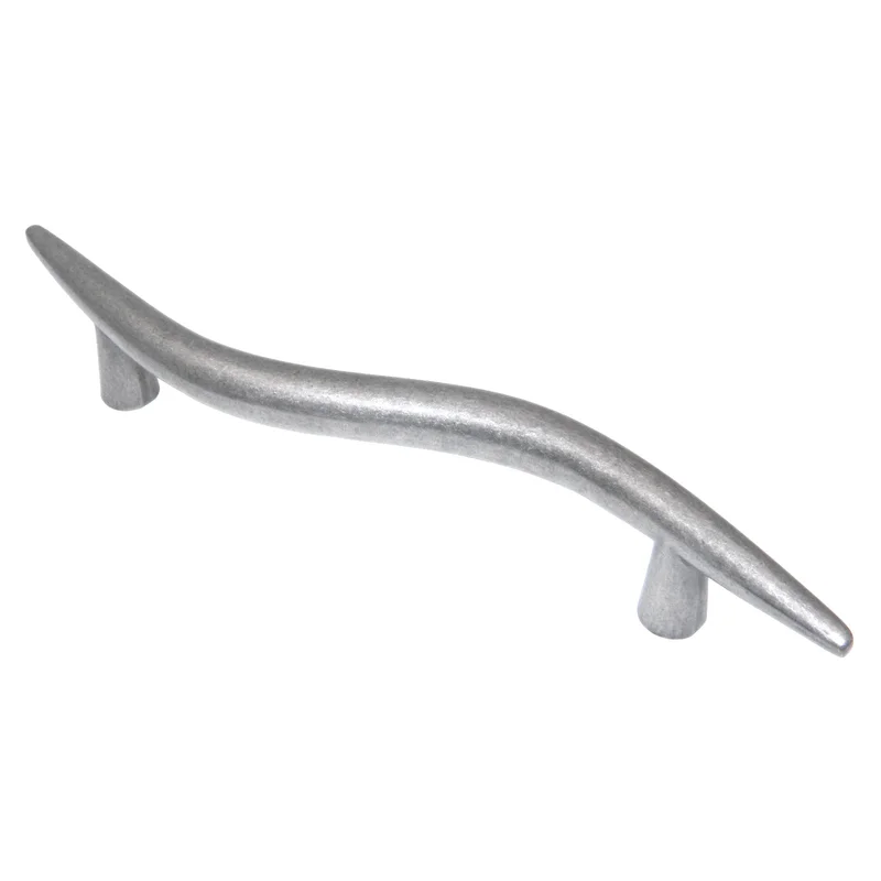 Amerock Essential'Z Weathered Nickel 5" (128mm) Center to Center Drawer Bar Pull BP19204WN