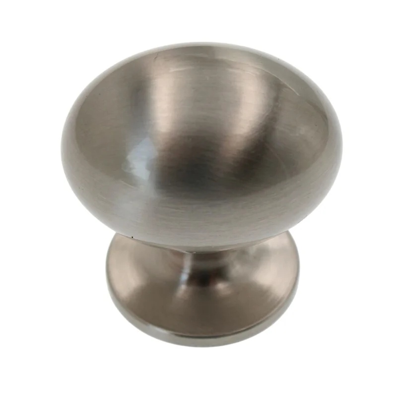 Amerock Everyday Heritage 1 3/8" Oval Cabinet Knob Satin Nickel BP53018G10