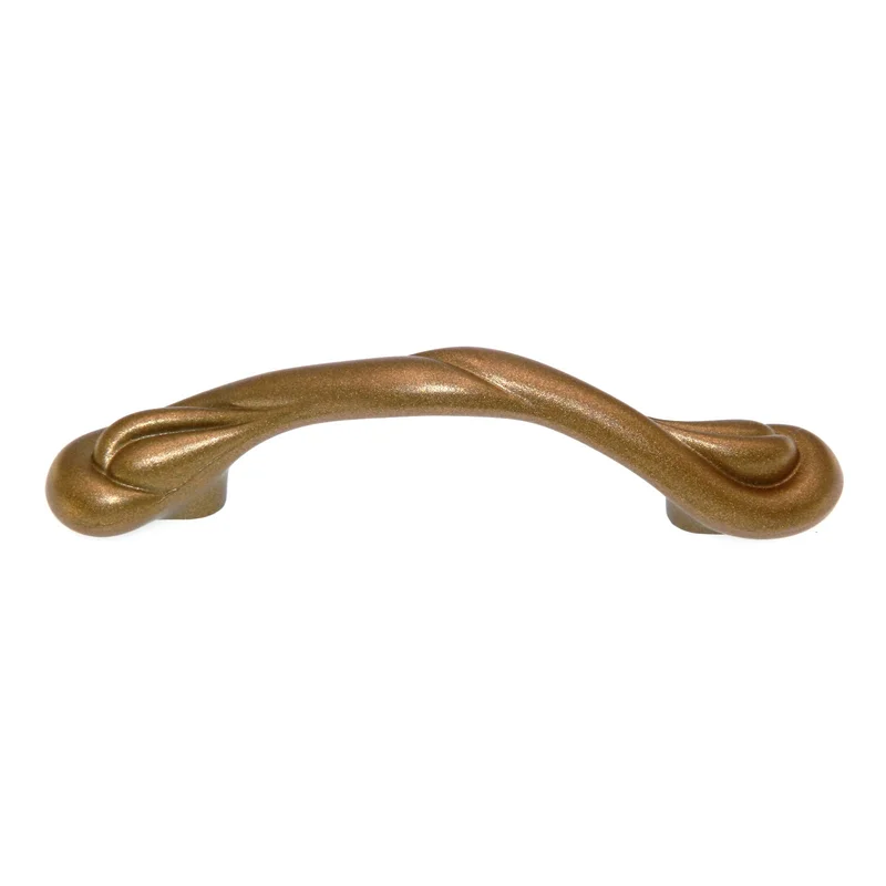 Amerock Expressions Satin Gold 3 3/4" (96mm)cc Cabinet Handle BP1472-SG