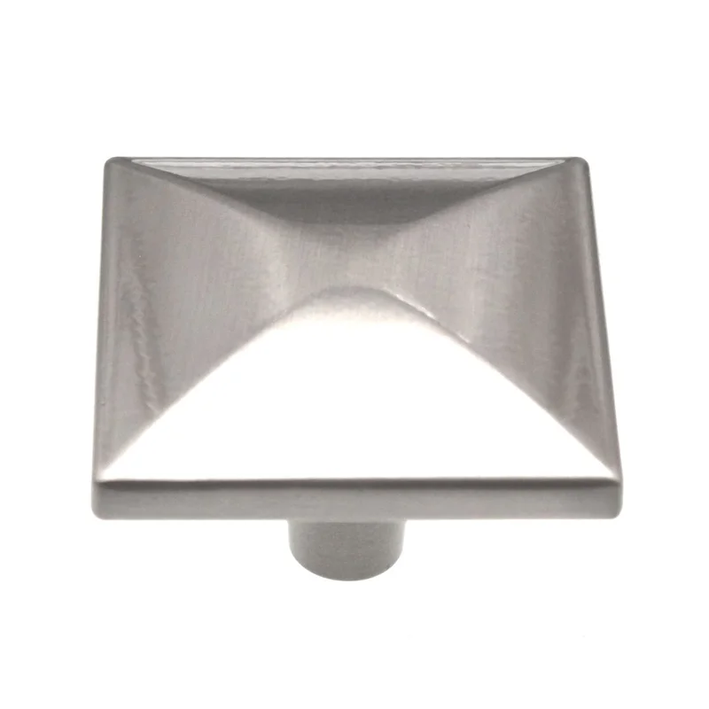 Amerock Extensity 1 1/2" Square Cabinet Knob Satin Nickel BP29398G10