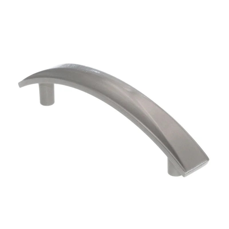 Amerock Extensity 3 3/4" (96mm) Ctr Cabinet Arch Pull Satin Nickel BP29385G10