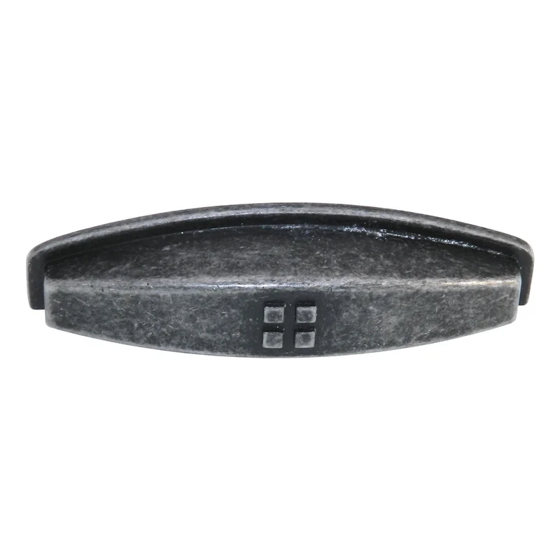 Amerock Forgings Wrought Iron Dark 3" Ctr. Drawer Cup Pull Handle BP4453-WID