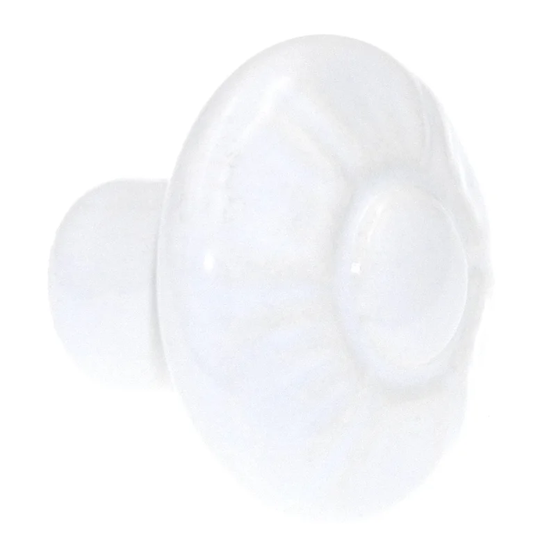Amerock Hardware BP1320-W White 1 3/8" Ceramic Cabinet Knob Pull