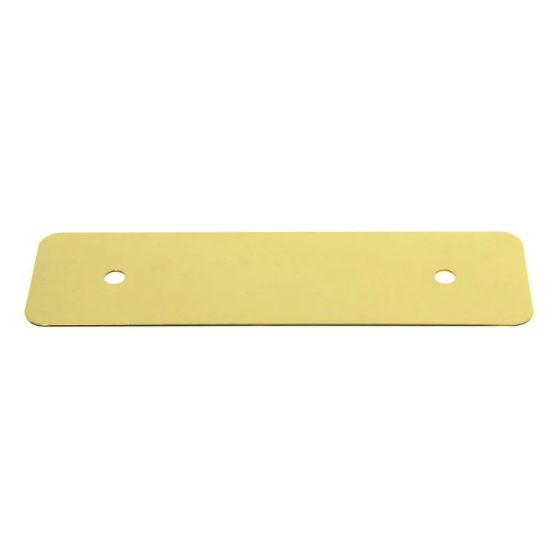 Amerock Hardware BP30325-3 Polished Brass 3"cc Cabinet Handle Pull Backplate
