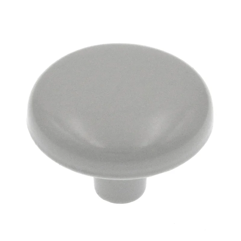 Amerock Hardware BP710-G Gray Solid Brass 1 1/4" Round Cabinet Knob Pulls