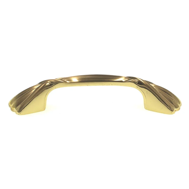 Amerock Heritage Brushed Brass 3" Center to Center Cabinet Pull BP2377-O74