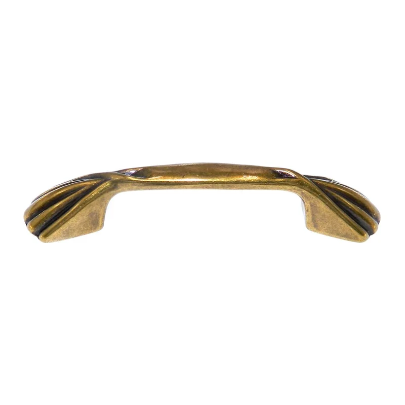 Amerock Heritage Regency Brass 3" Center to Center Cabinet Pull BP2377-R1