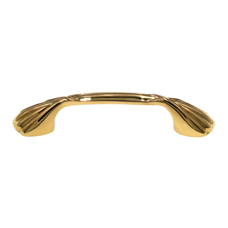 Amerock Heritage Solid Brass 3" and 3 3/4" 96 mm Center Cabinet Pull BP2377-B