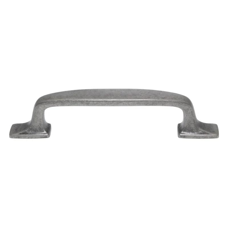 Amerock Highland Ridge 3 3/4" (96mm) Ctr Cabinet Arch Pull Aged Pewter BP55317AP
