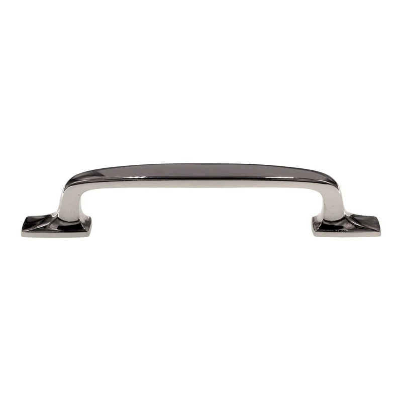Amerock Highland Ridge 5" (128mm) Ctr Cabinet Pull Polished Nickel BP55319PN