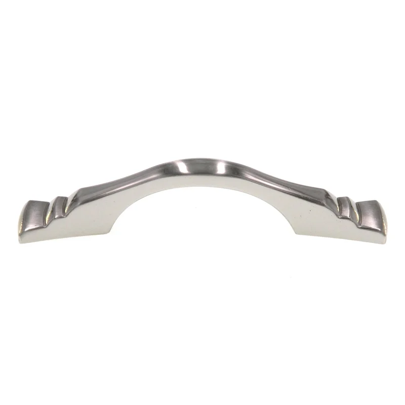 Amerock Hint of Heritage Sterling Nickel 3" Ctr. Cabinet Pull Handle BP2378-G9